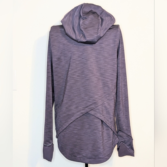 Athleta Bootcamp Hooded Sweatshirt Regal Plum Size M - Picture 4 of 9